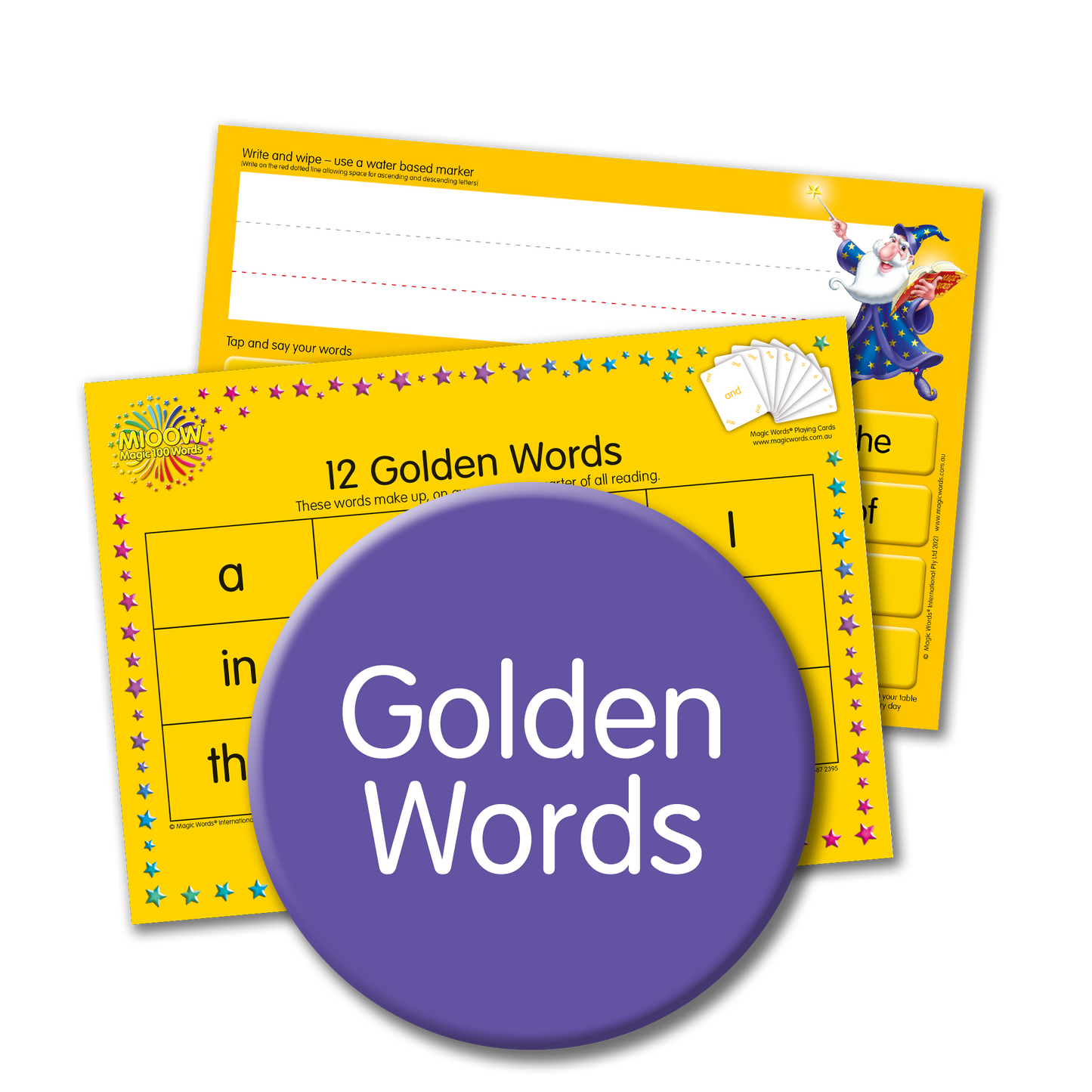 Magic 100 Words Learning Centre Pack