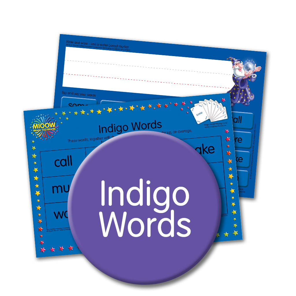 Magic 100 Words Learning Boards