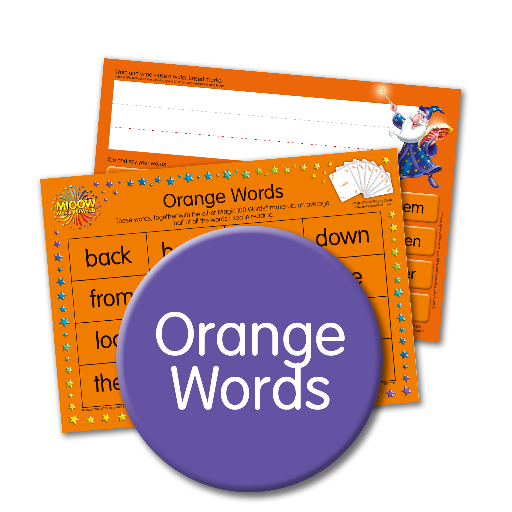 Magic 100 Words Learning Centre Pack