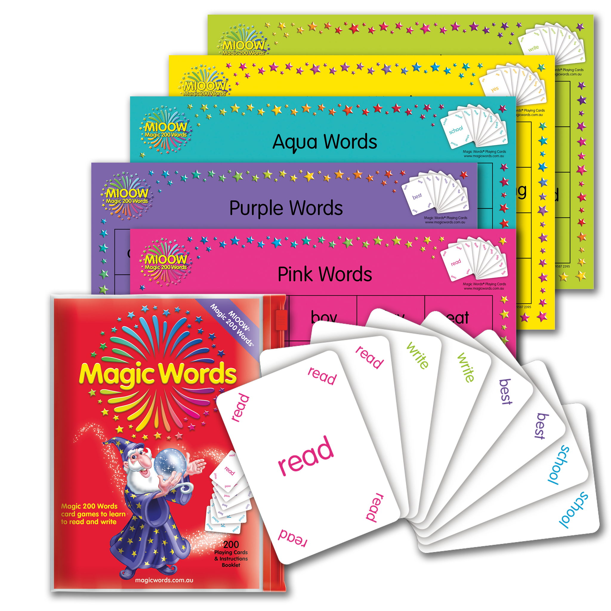 Year One Home Pack Magic 200 Words – Magic Words