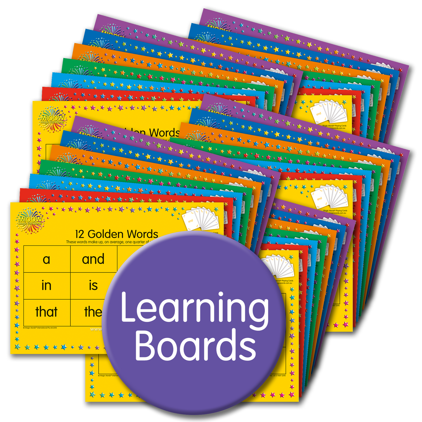 Magic 100 Words Learning Centre Pack