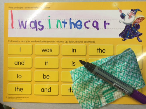 Writing the Magic Words