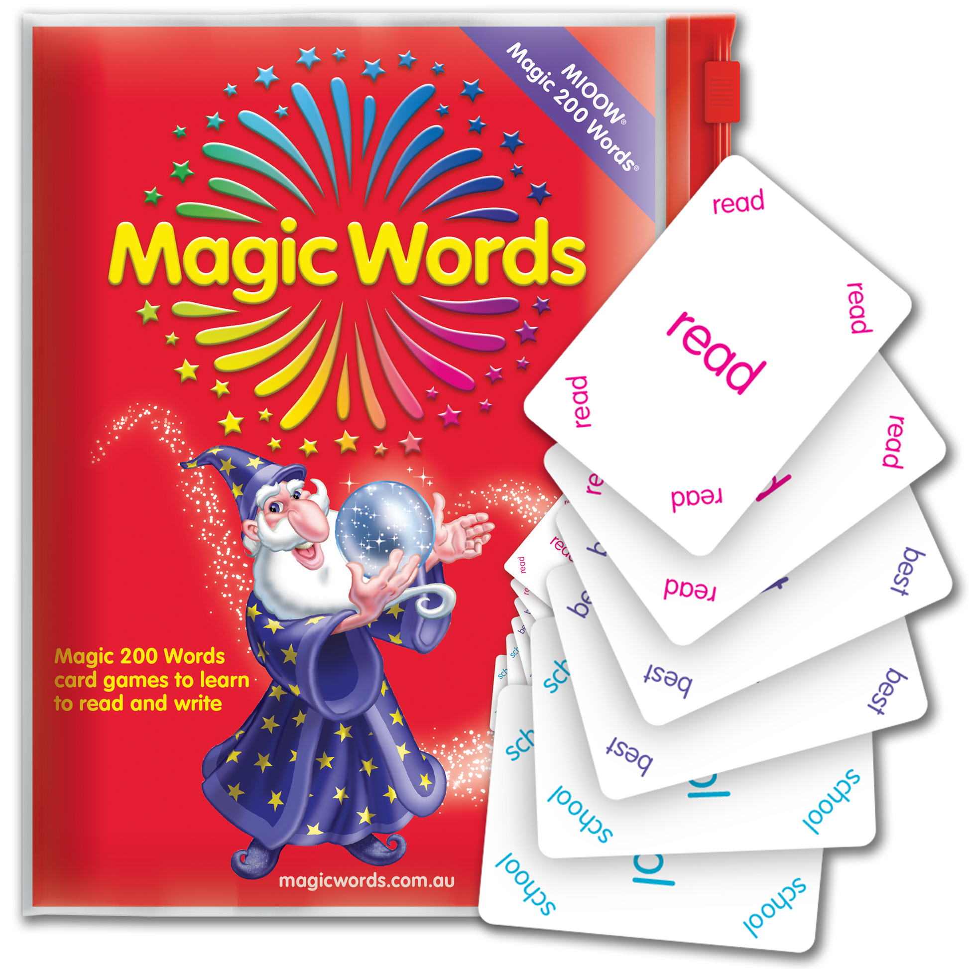 Magic Words sight words 200 pack and cards