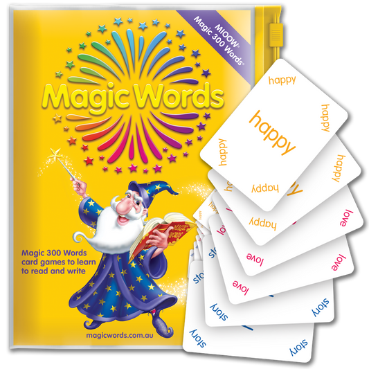 Magic Words sight words 300 pack and cards