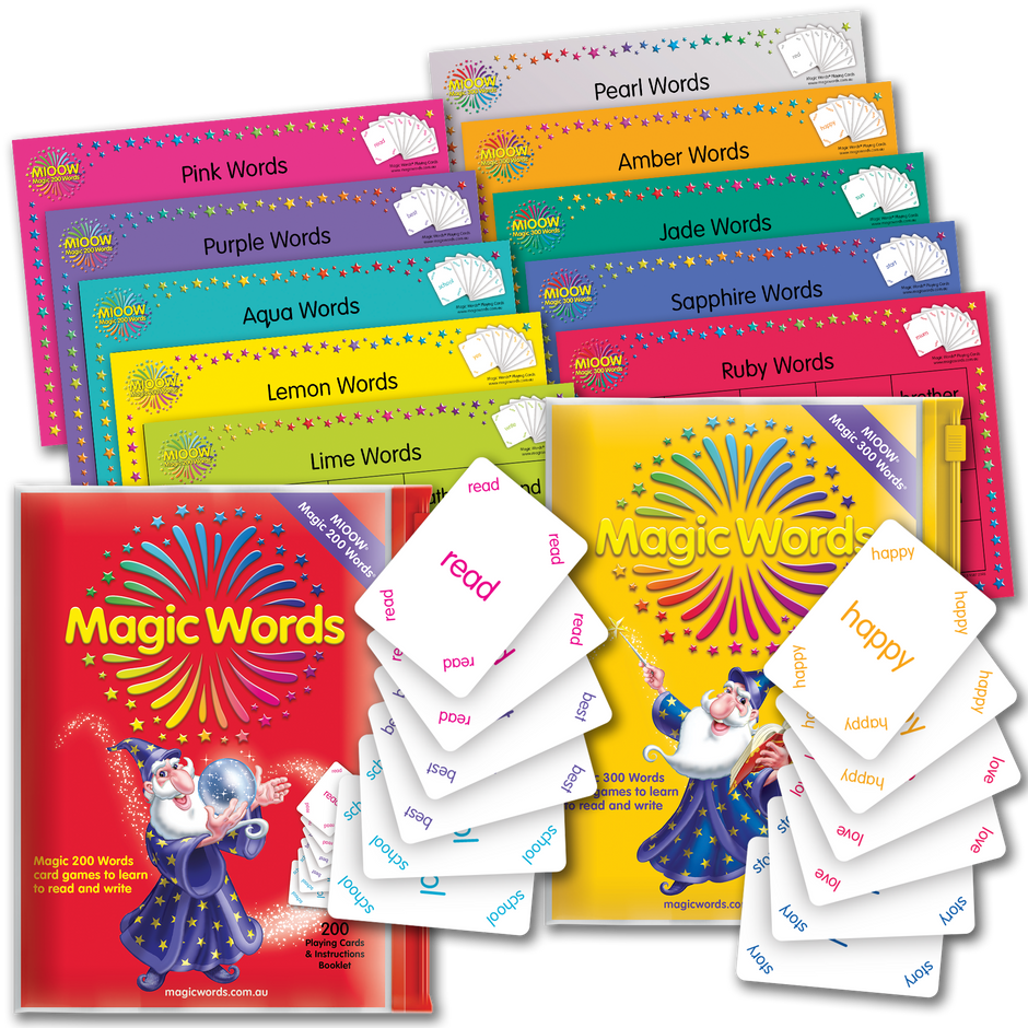 Writing Magic Words Sight words in learning to read – Magic Words