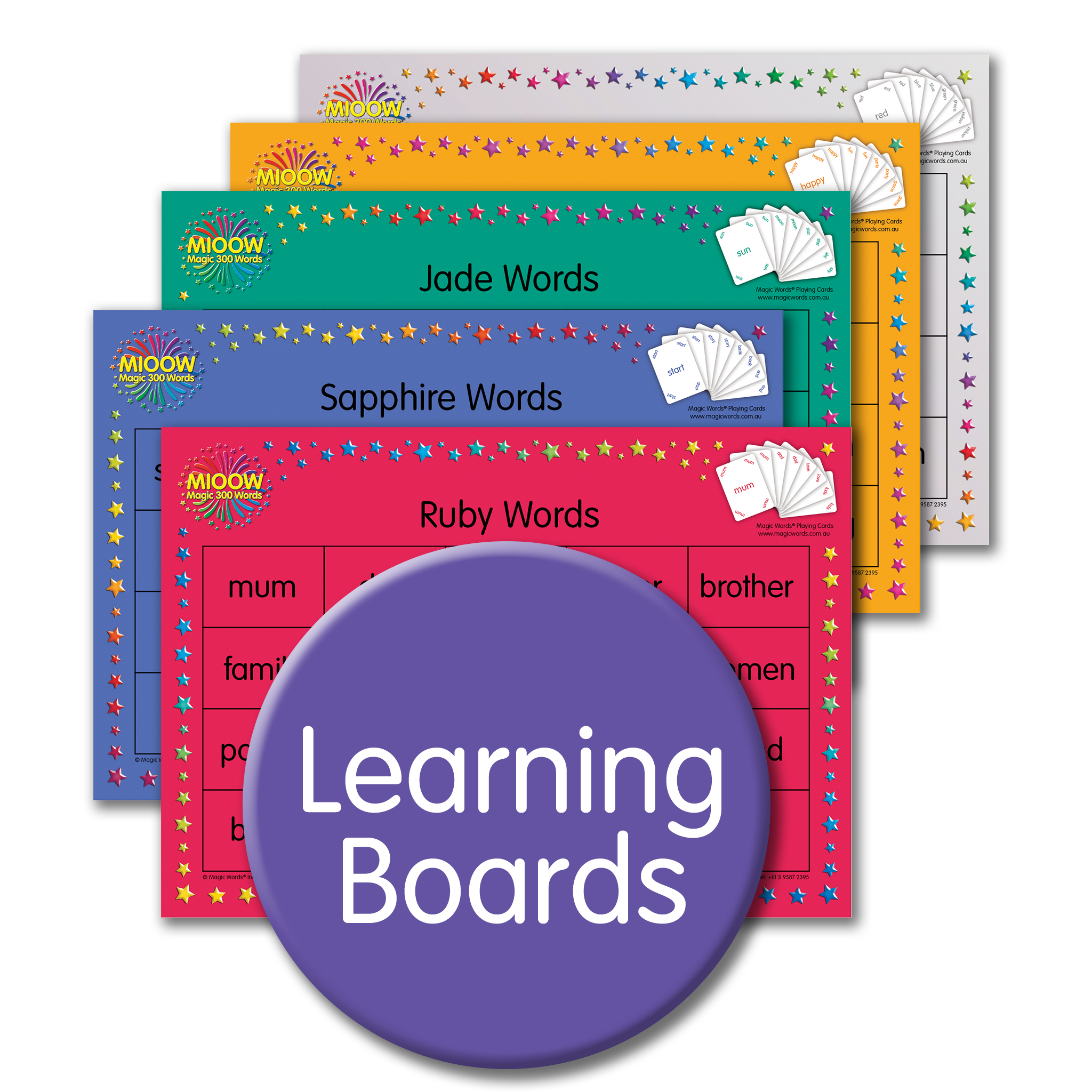 Sight words in learning to read – Magic Words