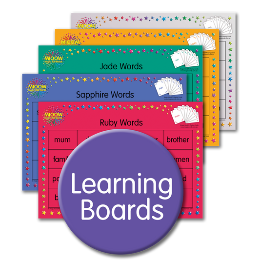 Magic 300 Words Learning Boards