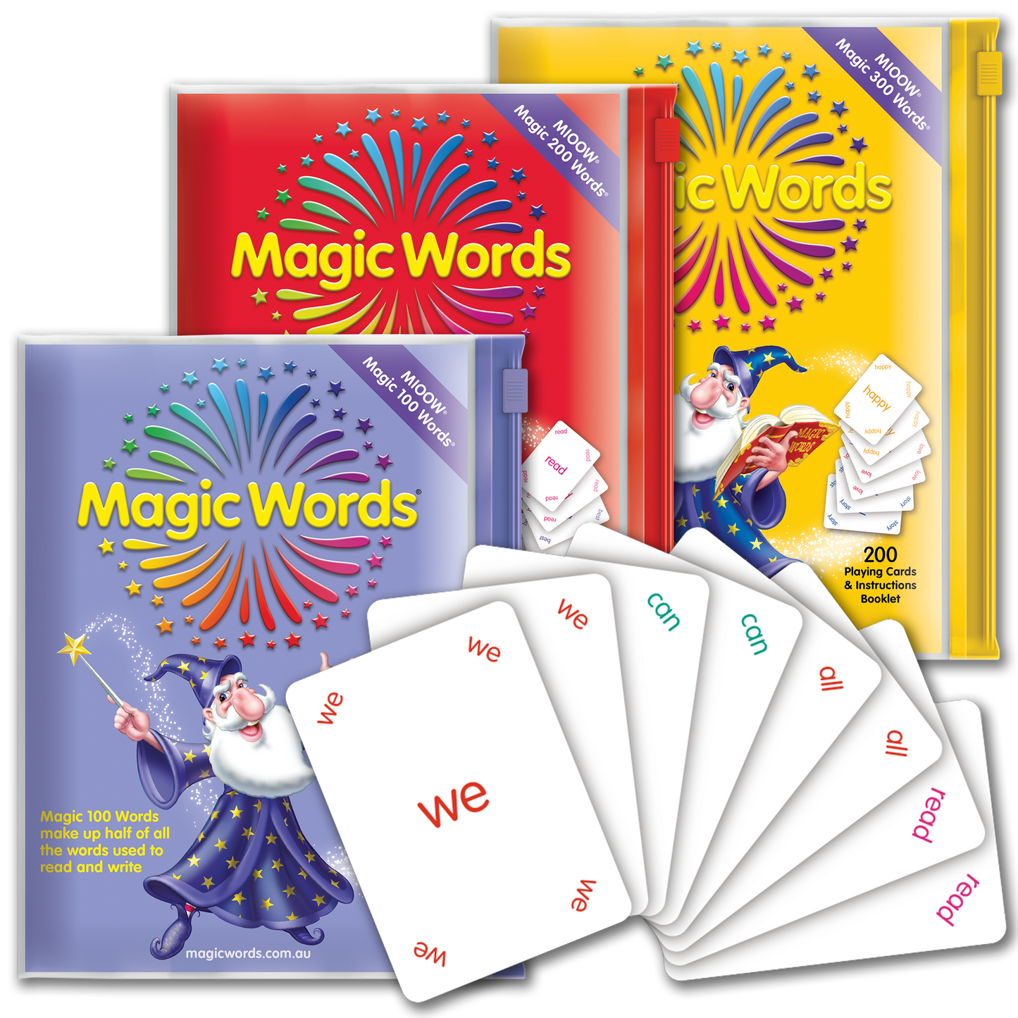 Sight Words 3 pack for learning to read