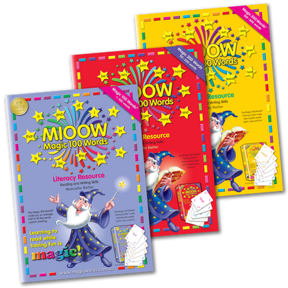 Magic Words sight words manuals 3 pack