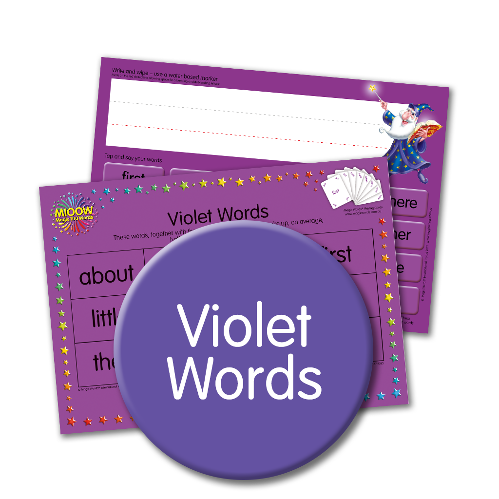 Magic 100 Words Learning Centre Pack